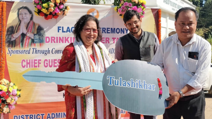 Khowai District Flags Off New Drinking Water Tankers for Rural Blocks | Tripura Time 24 Khowai Drinking Water Tanker 1