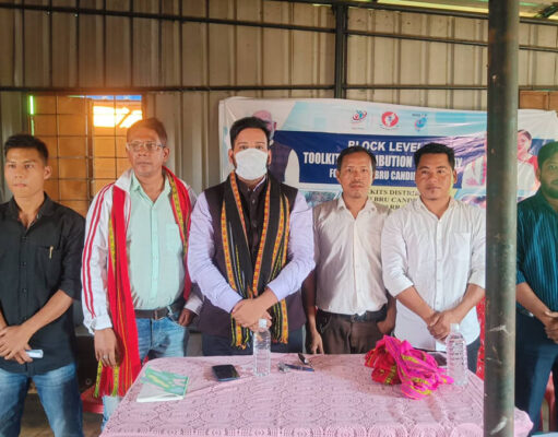 Toolkit Distribution Programme in Silacherra Bru Settlement | Empowering Livelihoods Toolkit Distribution Programme