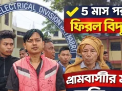 Electricity Restored in Village After Five Months in Karbook Block Electricity Restored in village