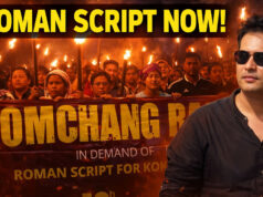 Homchang Rally Held in Karbook Demanding Roman Script Homchang Rally Karbook Division