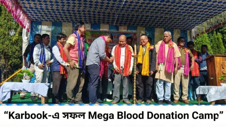 Mega Blood Donation Camp to Be Held in Karbook on Dec 18