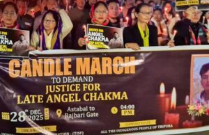 Protests in Tripura After Student’s Death in Dehradun Racial Attack — Demand for Justice Grows Protests in Tripura after student’s death