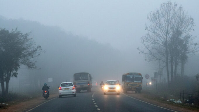 Dense Fog Alert in Tripura | Winter Weather Update Today Tripura fog news