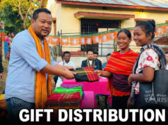 Winter Clothing Distributed at Salka Karbook Panchayat Winter Clothing Distributed