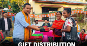 Winter Clothing Distributed at Salka Karbook Panchayat Winter Clothing Distributed