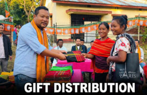 Winter Clothing Distributed at Salka Karbook Panchayat Winter Clothing Distributed