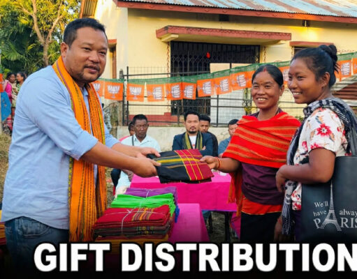Winter Clothing Distributed at Salka Karbook Panchayat Winter Clothing Distributed