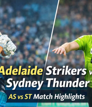 Adelaide Strikers vs Sydney Thunder: Strikers Win by 6 Runs Adelaide Strikers vs Sydney Thunder