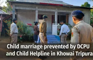 Child Marriage Prevented in Ratiya, Kalyanpur | Khowai District Child Marriage Prevented in Ratiya