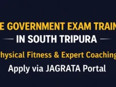 South Tripura Youth Get Free Training for Government Jobs Free Training for Government Jobs