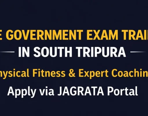 South Tripura Youth Get Free Training for Government Jobs Free Training for Government Jobs