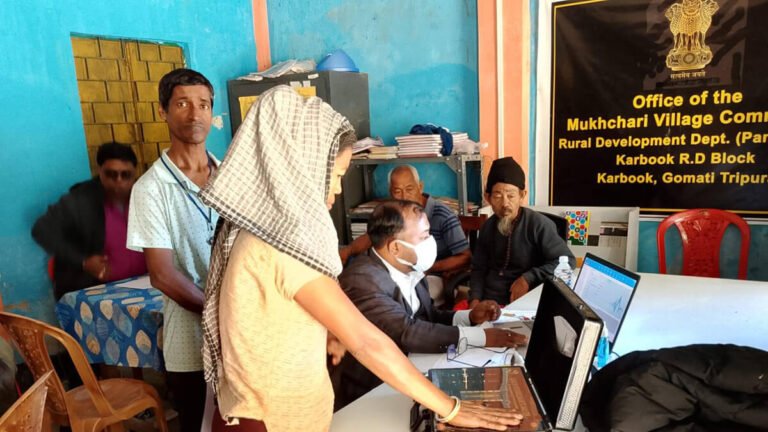 Health Camp at Mukhchari VC, Karbook R.D Block