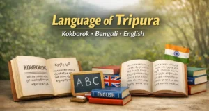 Language of Tripura: Kokborok, Bengali, English Explained Language of Tripura showing Kokborok, Bengali and English
