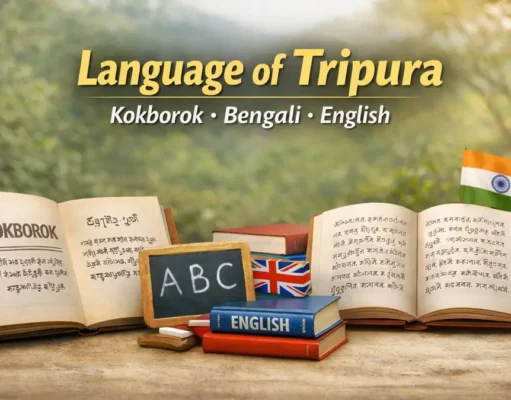 Language of Tripura: Kokborok, Bengali, English Explained Language of Tripura showing Kokborok, Bengali and English