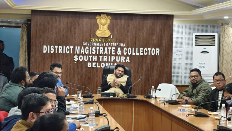 Maternal and Child Health South Tripura — District Review Meeting & Health Initiatives