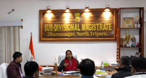 No Helmet No Fuel Campaign Launched in Dharmanagar No Helmet No Fuel