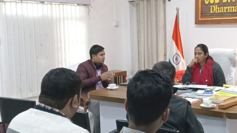 No Helmet No Fuel Campaign Launched in Dharmanagar