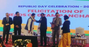 Panchayat Representatives Felicitated at Republic Day Ceremony in New Delhi Panchayat representatives felicitated