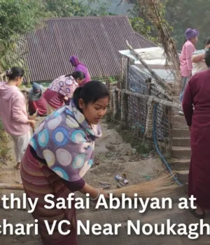 Safai Abhiyan at Mukhchari VC | Karbook R.D Block Safai Abhiyan at Mukhchari VC