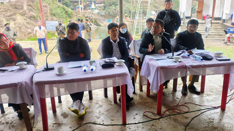 Tirthamukh Mela 2026 review meeting at Tirthamukh Mela Ground