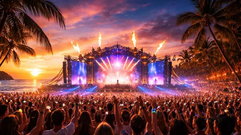 Tomorrowland Thailand 2026 Mainstage Concept