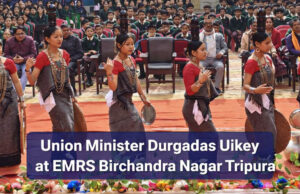 Union Minister EMRS Tripura | Durgadas Uikey Visits EMRS Tripura Union Minister EMRS Tripura