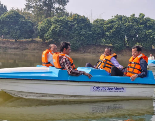 Balinath Dighi Boating Service Inaugurated in West Pilak, balinath-dighi-boating-service