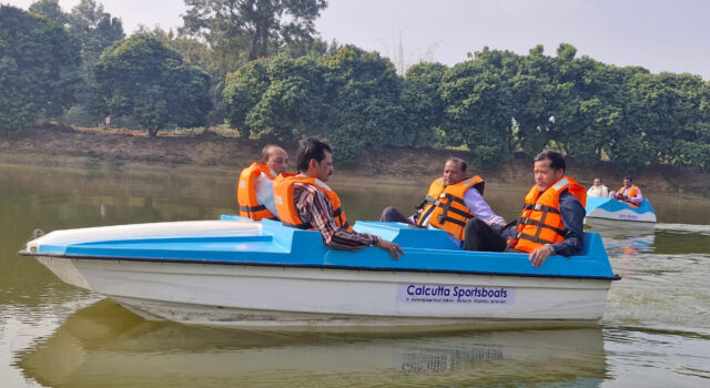 Balinath Dighi Boating Service Inaugurated in West Pilak, balinath-dighi-boating-service