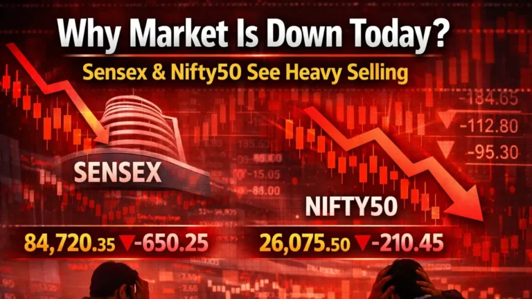 Why Market Is Down Today? Sensex & Nifty50 See Heavy Selling