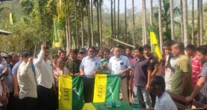 31 Families Join IPFT in Dhananjoy Para After Leaving TIPRA Motha Big Political Move in Tripura Dhananjoy Para Families Join IPFT
