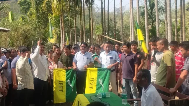 Big Political Move in Tripura Dhananjoy Para Families Join IPFT (1) Big Political Move in Tripura Dhananjoy Para Families Join IPFT