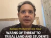 Bubagra Pradyot Bikram Manikya Flags Threats to ADC, Tribal Land, and Students’ Rights in Tripura Bubagra Pradyot ADC issue