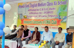 DNA Club Inauguration Khowai: DM Attends Ceremony DNA Club inauguration Khowai