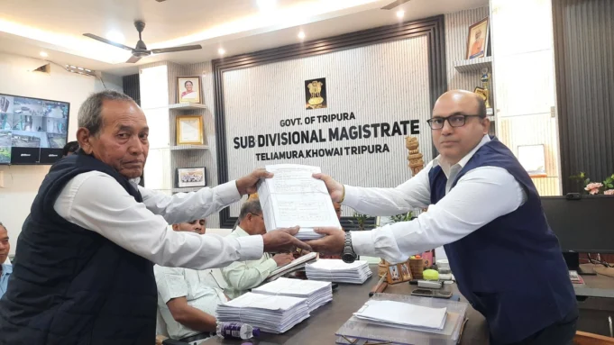 Draft Voter List Released for Maharanipur–Teliamura TTAADC Constituency Draft Voter List Released for Maharanipur–Teliamura TTAADC Constituency