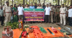 Forest Fire Prevention Drill and Jhum Awareness Programme Held in North Tripura Forest Fire Prevention Drill and Jhum Awareness Programme Held in North Tripura