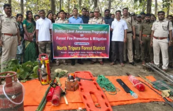 Forest Fire Prevention Drill and Jhum Awareness Programme Held in North Tripura Forest Fire Prevention Drill and Jhum Awareness Programme Held in North Tripura