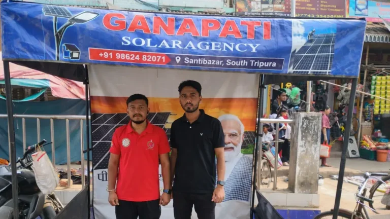 Free Electricity Scheme Awareness Drive Held in Belonia to Promote Rooftop Solar