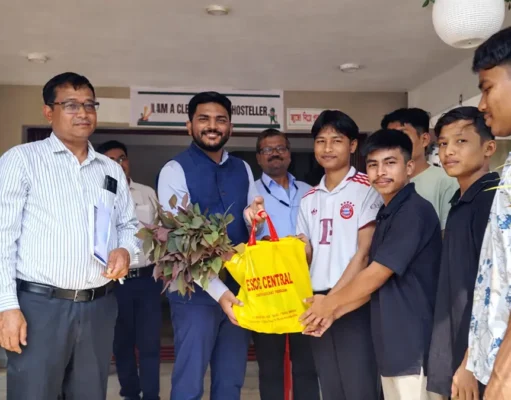 Heartwarming Gesture: South Tripura DM Receives Fresh Vegetables from Students During School Visit Heartwarming Gesture South Tripura DM Receives Fresh Vegetables from Students During School Visit
