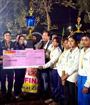 Historic First! Khowai’s 7-A-Side Cricket Tournament 2026 Unites 56 Teams, Promotes Drugs-Free Tripura & Women Empowerment Historic Khowai 7-A-Side Cricket Tournament 2026 56 Teams Participate