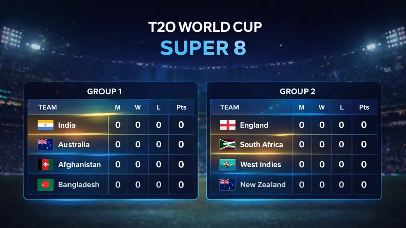 Inside T20 World Cup Super 8