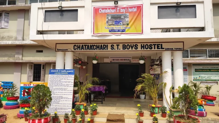 South Tripura DM Applauds Discipline & Sustainable Living at Chatakchari Boys’ Hostel