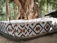 nfrastructure Development Update: Circular Sitting Platform Completed at Chapling Chara Karbook RD Block Infrastructure