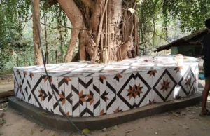 nfrastructure Development Update: Circular Sitting Platform Completed at Chapling Chara Karbook RD Block Infrastructure