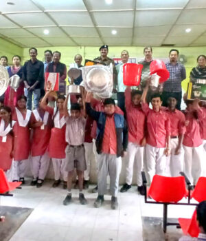 Khowai Police Prayaas Programme Promotes Safety and Awareness in Schools Khowai Police Organise Prayaas Awareness Programme at School
