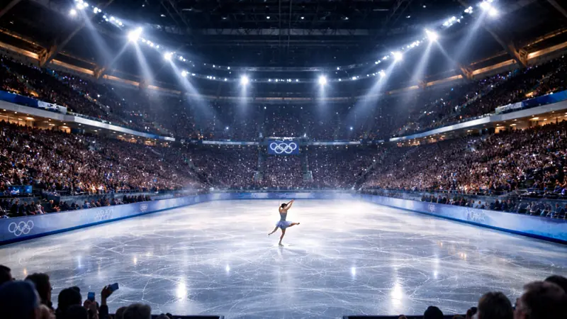 Milan–Cortina 2026 Ice Arena Wide Shot