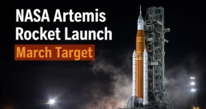 NASA Artemis Rocket Launch Target Moves to March NASA Artemis rocket launch