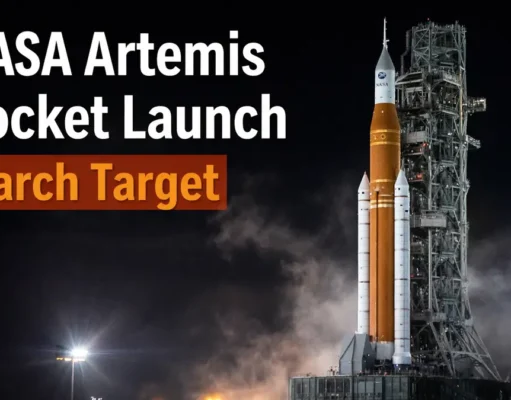 NASA Artemis Rocket Launch Target Moves to March NASA Artemis rocket launch