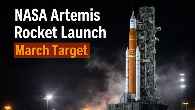 NASA Artemis Rocket Launch Target Moves to March