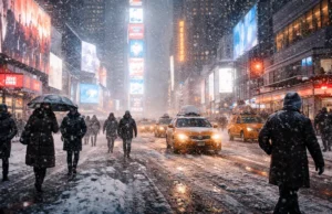 NYC Snow Storm Forecast: How Much Snow Will New York Get Today? NYC Snow Storm Forecast How Much Snow Will New York Get Today