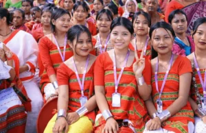Tripura CM Manik Saha Inaugurates New Building of Niharnagar HS School Niharnagar HS School building